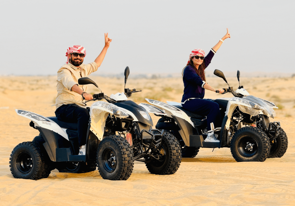 abudhabi desert trip desert safari with atv